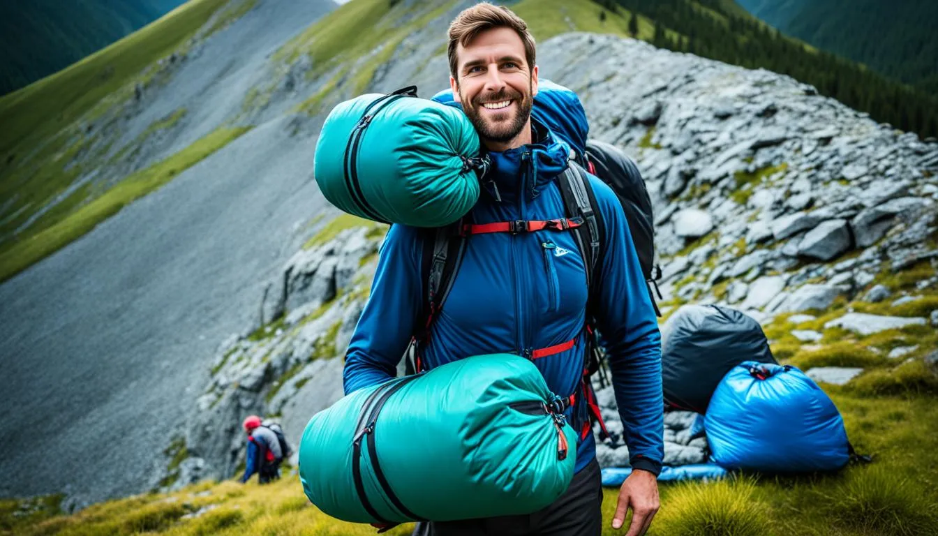 How To Attach Sleeping Bag To Backpack